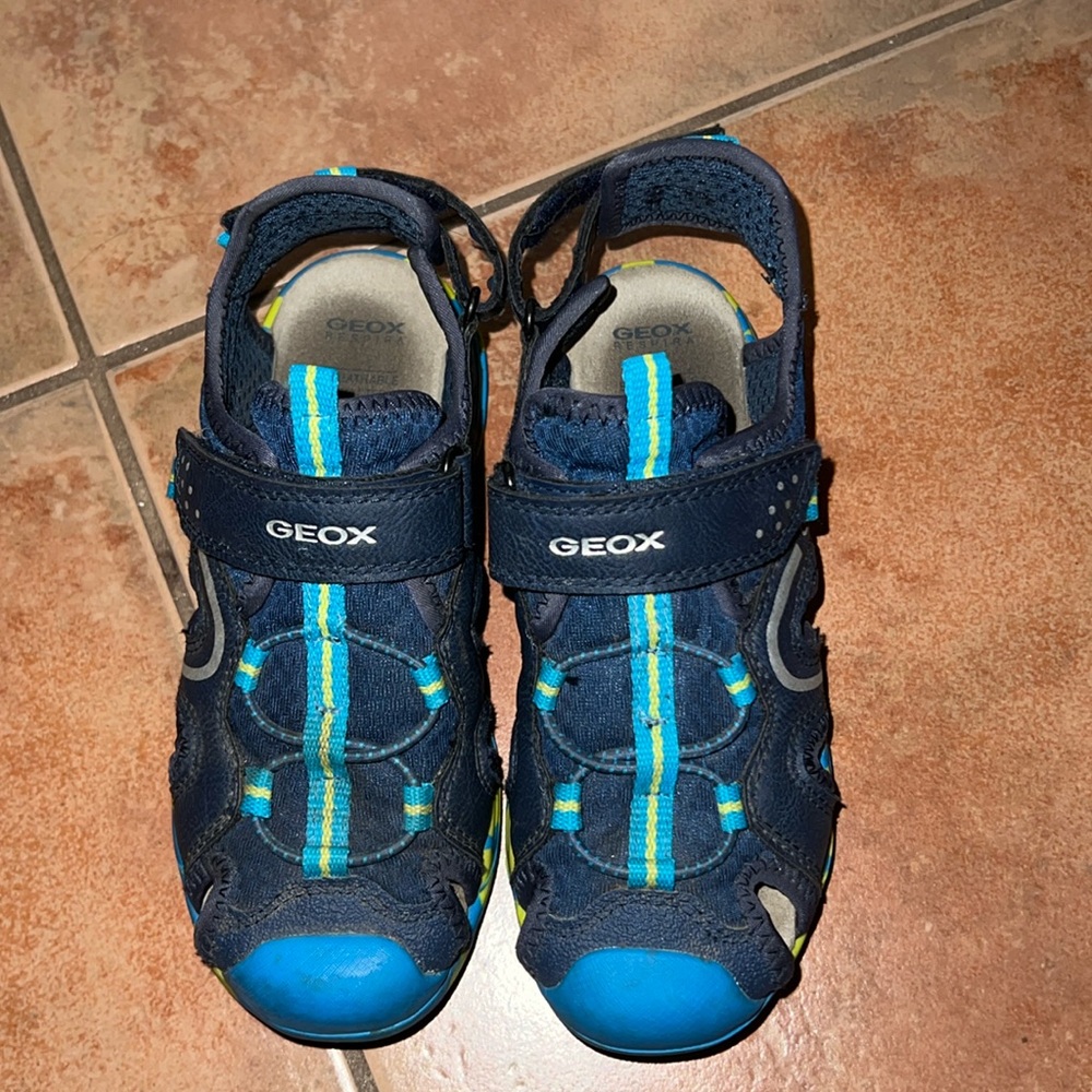 Geox borealis sneaker.great for bad sidewalks rock roads. Breathable